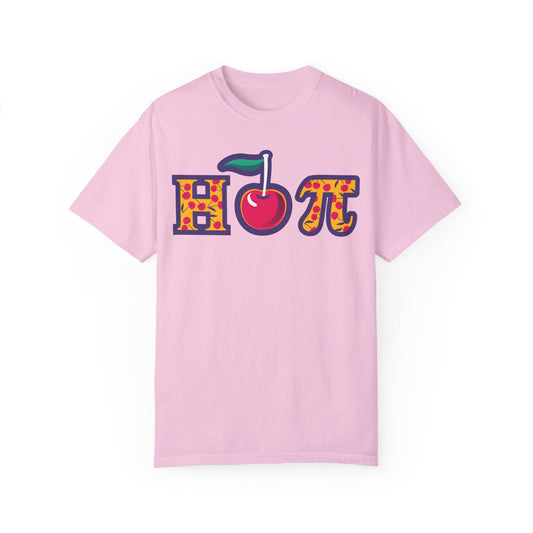 Eta Cherry Pi Unisex Garment-Dyed T-shirt