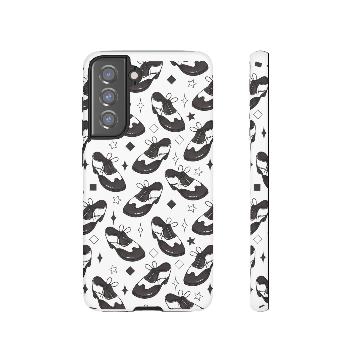 Spectator Style Tap Shoes Phone Case for iPhone, Samsung Galaxy, and Google Pixel