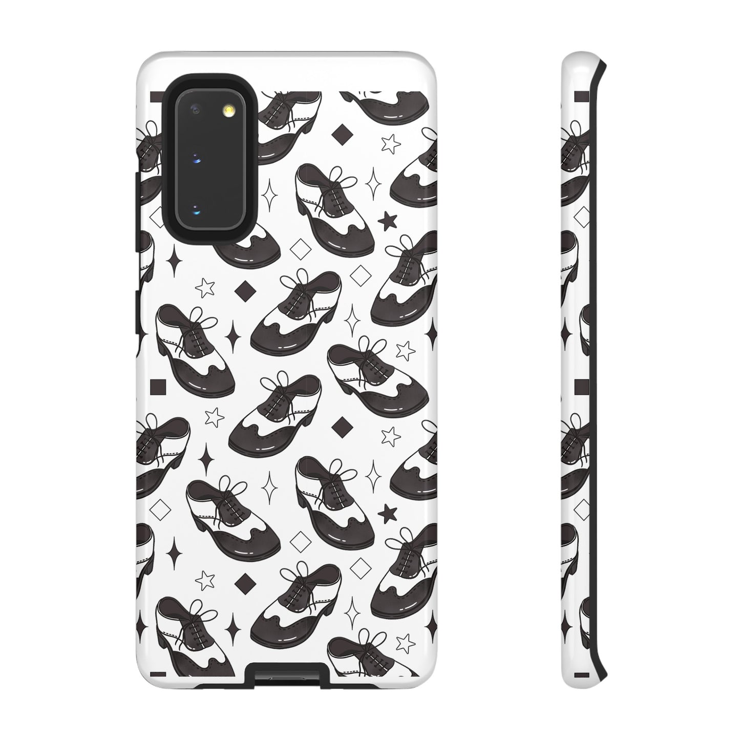 Spectator Style Tap Shoes Phone Case for iPhone, Samsung Galaxy, and Google Pixel
