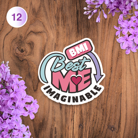 Denali & Co. Best Me Imaginable Body Positivity Sticker